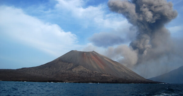 Anak Krakatau Eruption